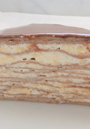 Foto principal de Tarta del Día de la Madre: Milhojas de limón y chocolate