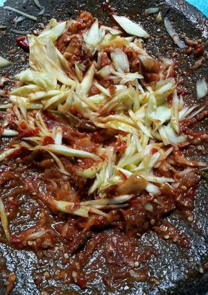 Foto resep Sambal acan mangga (sambal terasi mangga)