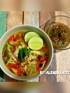 Foto resep Soto ayam kuah kuning
