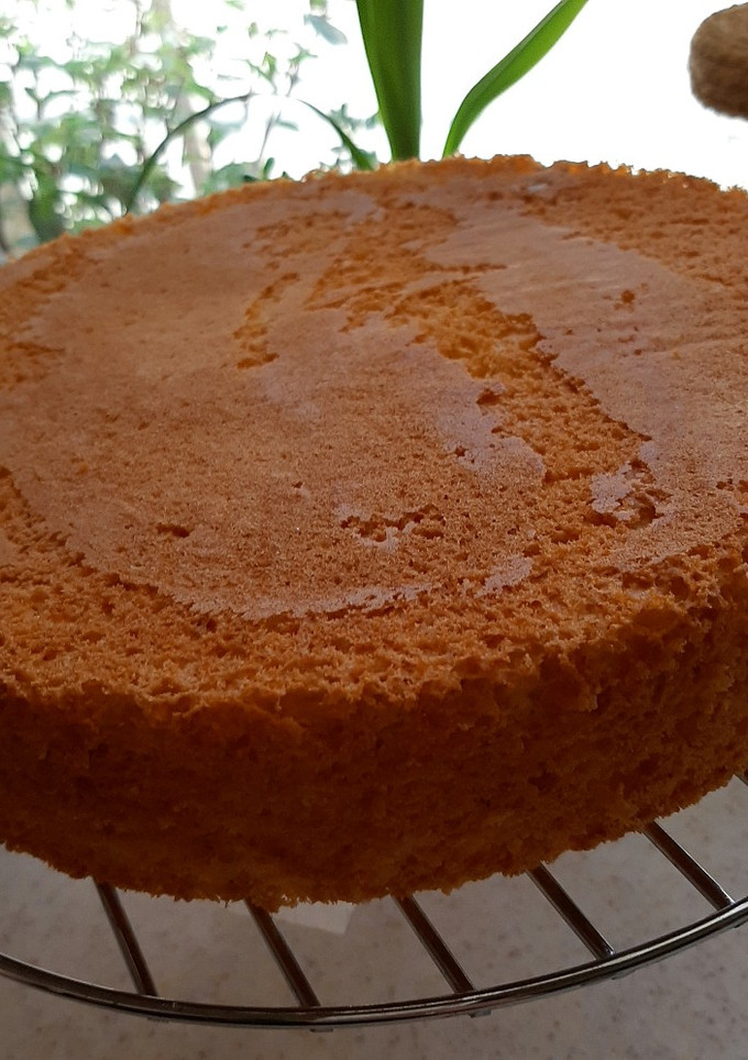 عکسی از دستور کیک اسفنجی ساده