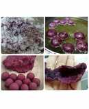 Purple Sweet Potato Quail Eggs