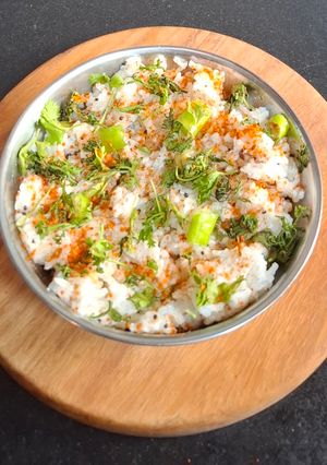 A picture of Curd Rice.