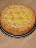 Crostata con crema pasticcera