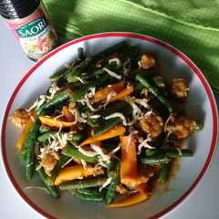 รูปของ Oseng sayur teri nasi