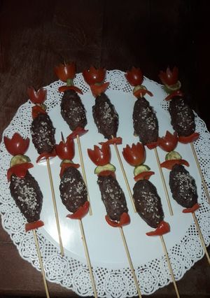 Una foto de Pinchos de ternera