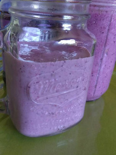 Una foto de Purple smoothie