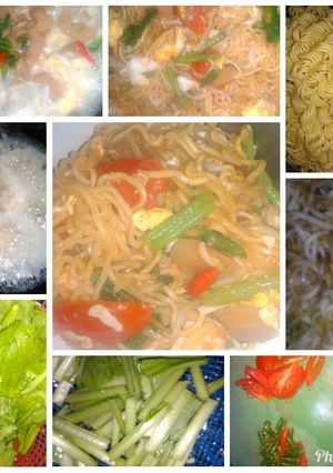 Foto resep Indomie goreng nyemek sehat