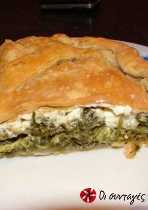 A picture of Delicious hortopita.