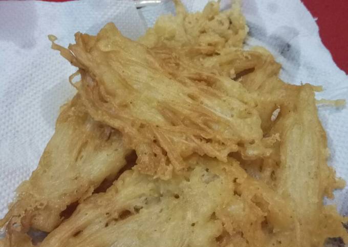 Resep Jamur Enoki Goreng Tepung 5resepterbaruku Tantanganpertamaku Oleh Sally Cookpad