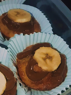 Una foto de Tortitas de avena y banana Light