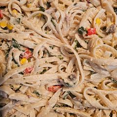 A picture of Fettuccine Alfredo.