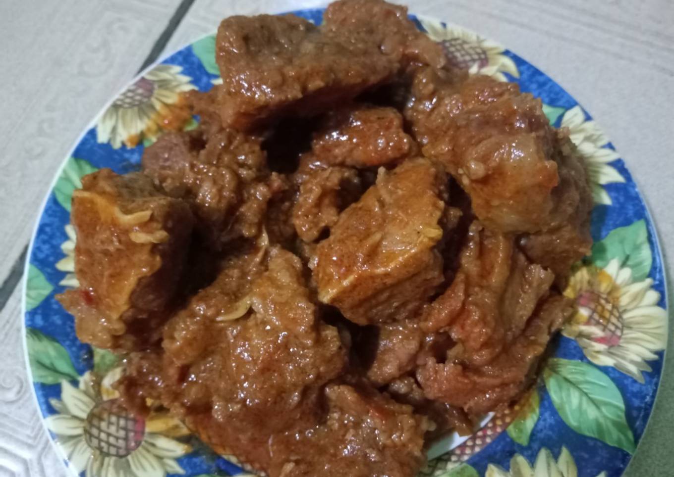Rendang spesial idul Adha