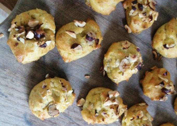 Chouquettes au pesto