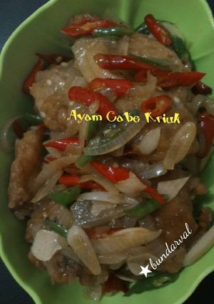 Foto resep Ayam Cabe Kriuk 3 Langkah