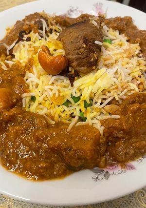 صورة لوصفة برياني لحم
