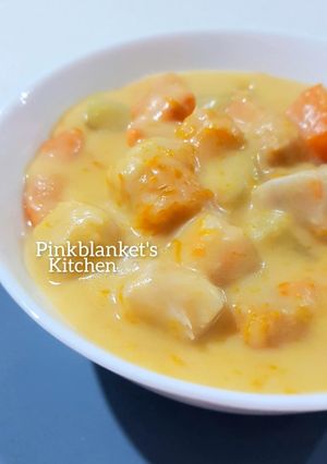A picture of Creamy Vegetable Dessert.