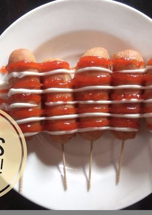 Foto resep Sosis sembunyi / roti goreng sosis
