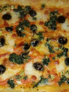 صورة لوصفة بيتزا🧀🍕