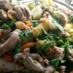 A picture of Irish potatoes casserole.