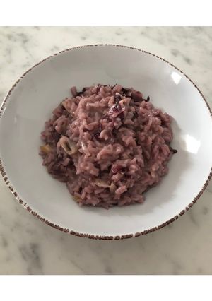 Foto di Risotto al radicchio