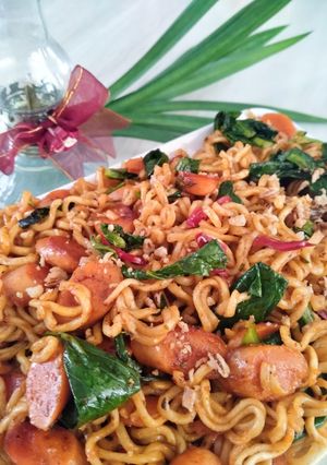 Foto resep 127. Mie Aceh Instan