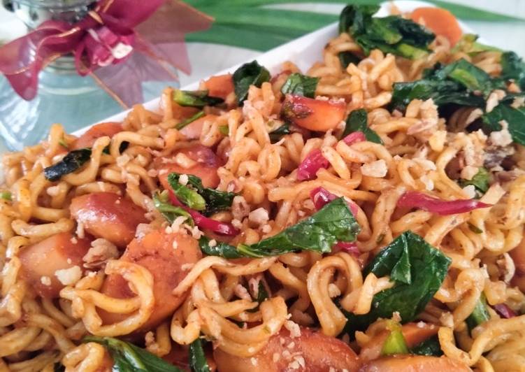 Resep 127. Mie Aceh Instan, Enak Banget