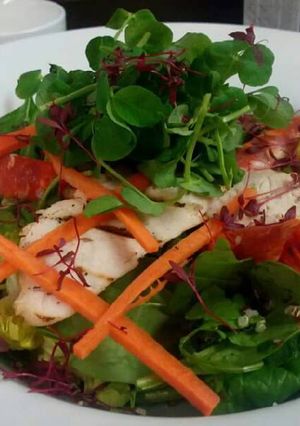 A picture of Chicken & Chorizo Salad.