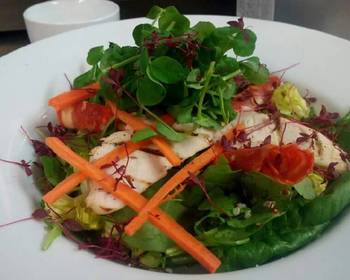 Without Fail Cooking Recipe Chicken  Chorizo Salad Very Delicious