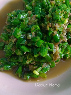 Foto resep Pencok kacang panjang