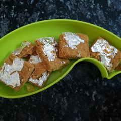 A picture of Besan ki Barfi.