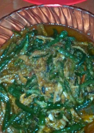 Foto resep Sambel teri jos hijau pedes manteb