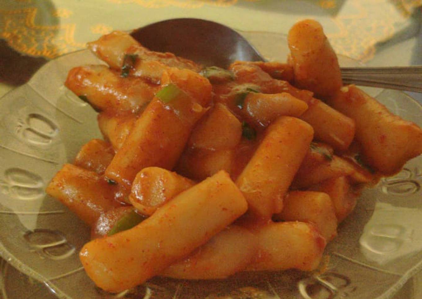 Tteokbokki Tanpa Gochujang