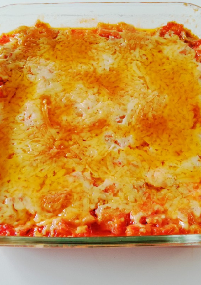 Una foto de Pastel de berenjenas