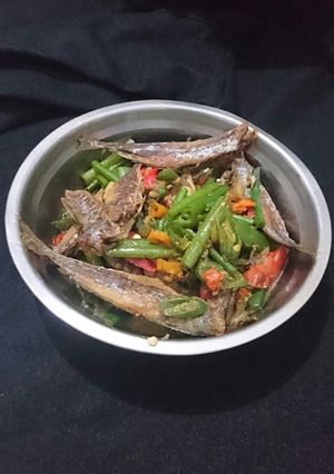 Foto resep Oseng Pindang Bunga Bawang
