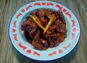 Foto resep Semur kambing (daging dan tulang)
