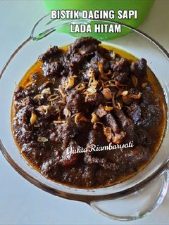 Foto resep 158. Bistik Daging Sapi Lada Hitam