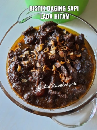Cara Mudah Menyiapkan Resep 158. Bistik Daging Sapi Lada Hitam yang Enak Banget