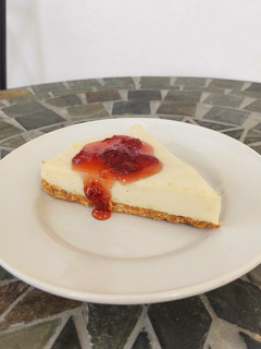 Una foto de Cheesecake casero (fácil y sin horno)