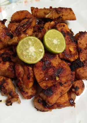 Foto resep Ayam Bakar Bumbu Rujak