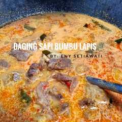 รูปของ Daging sapi bumbu lapis #festivalresepasia