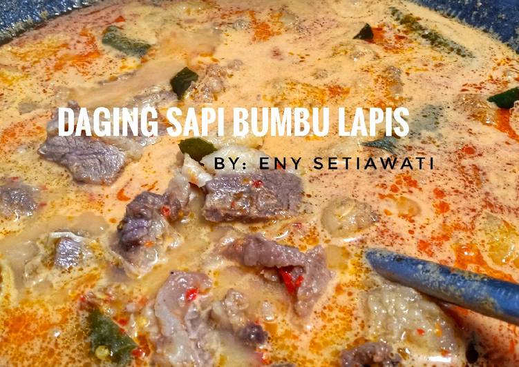 Daging sapi bumbu lapis #festivalresepasia