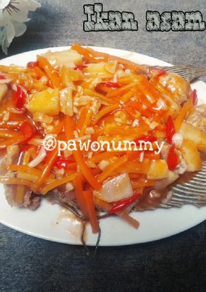 Foto resep Ikan gurame asam manis pengugah selera