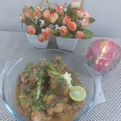 A picture of Lemon pepper butter chicken.