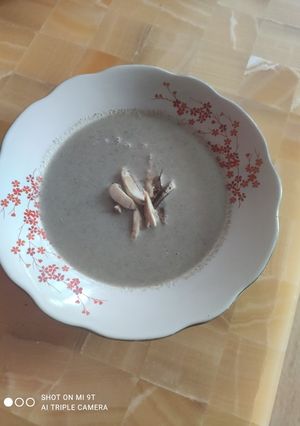 Una foto de Crema de champiñones de Natasha