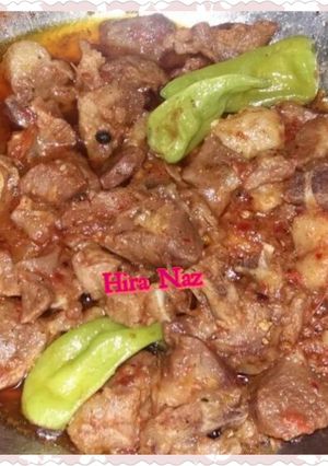 A picture of #Mutton_karahi #Ramadan5WeeksChallenge #KokabAndCookpad.