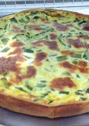 Una foto de Tarta de zapallitos