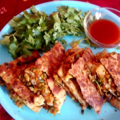 A picture of Club sandwich paratha.