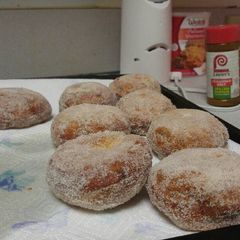 A picture of Cinnamon sugar doughnuts.