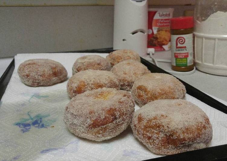 Steps to Prepare Perfect Cinnamon sugar doughnuts
