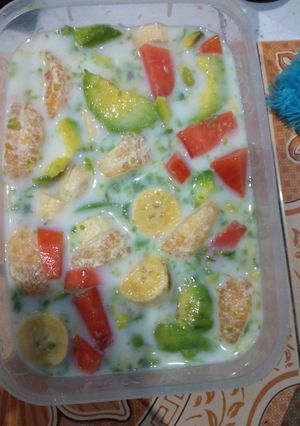 Foto resep Es buah ala mom's bintang